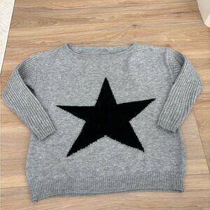 Gray Star Sweater